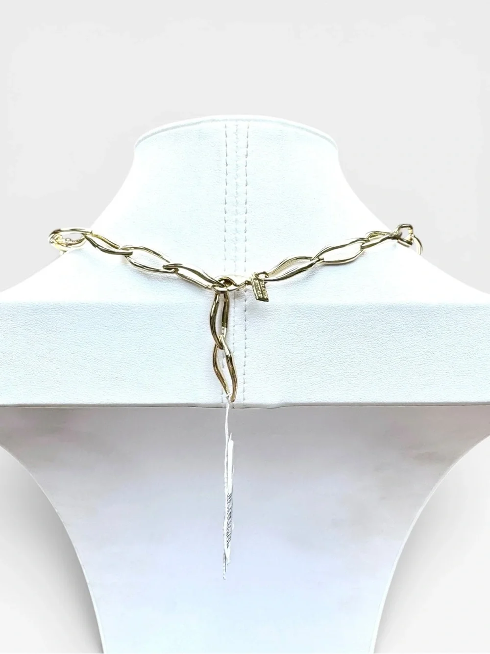 ALEXIS BITTAR NWT $475 Retail Miss Havisham Encrusted Link Statement Necklace
